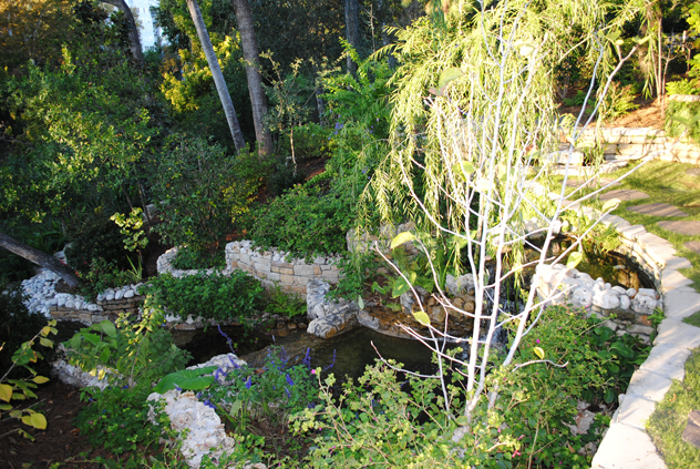 Waterfall from above