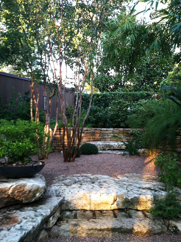 Intimate garden spaces