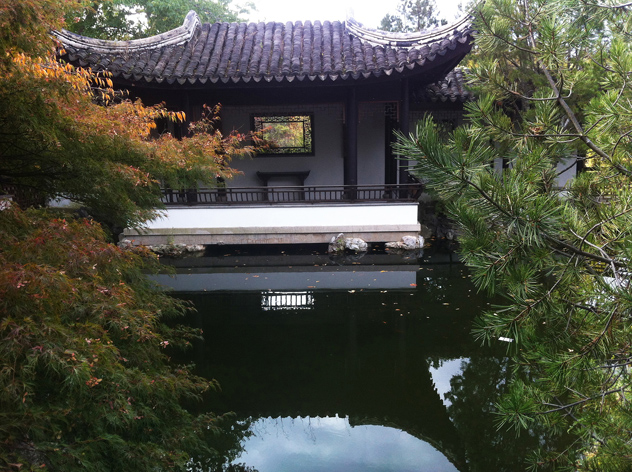 2. Scholar's Garden Borrowed view through open window2