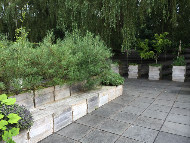 Experimentation of roof top terrace design