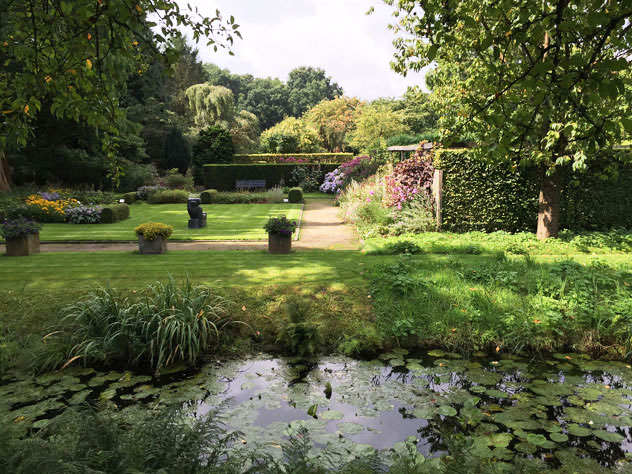 View from Canal water garden